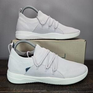 Vessi Cityscape Classic Womens Size 8 Lace Up Waterproof Shoes Birch White